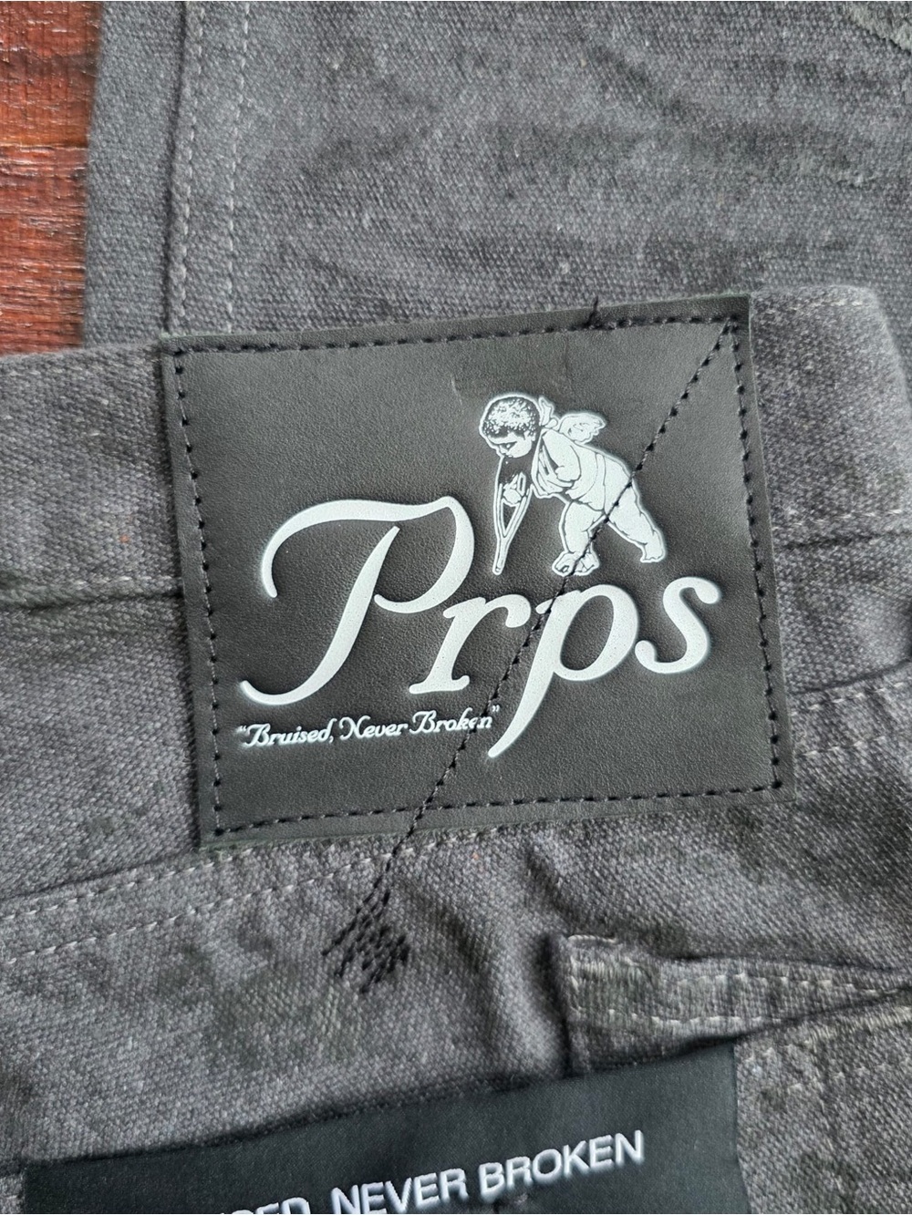 PRPS Demon Straight Fit Jeans Made in UAE Distressed Men’s Size 32 Retail - Picture 8 of 15